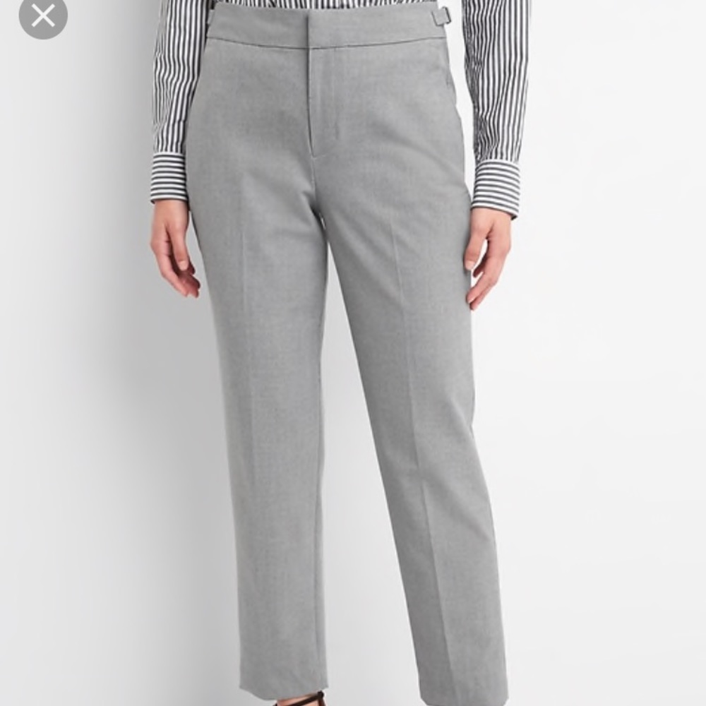 Gap High rise tapered ankle pant